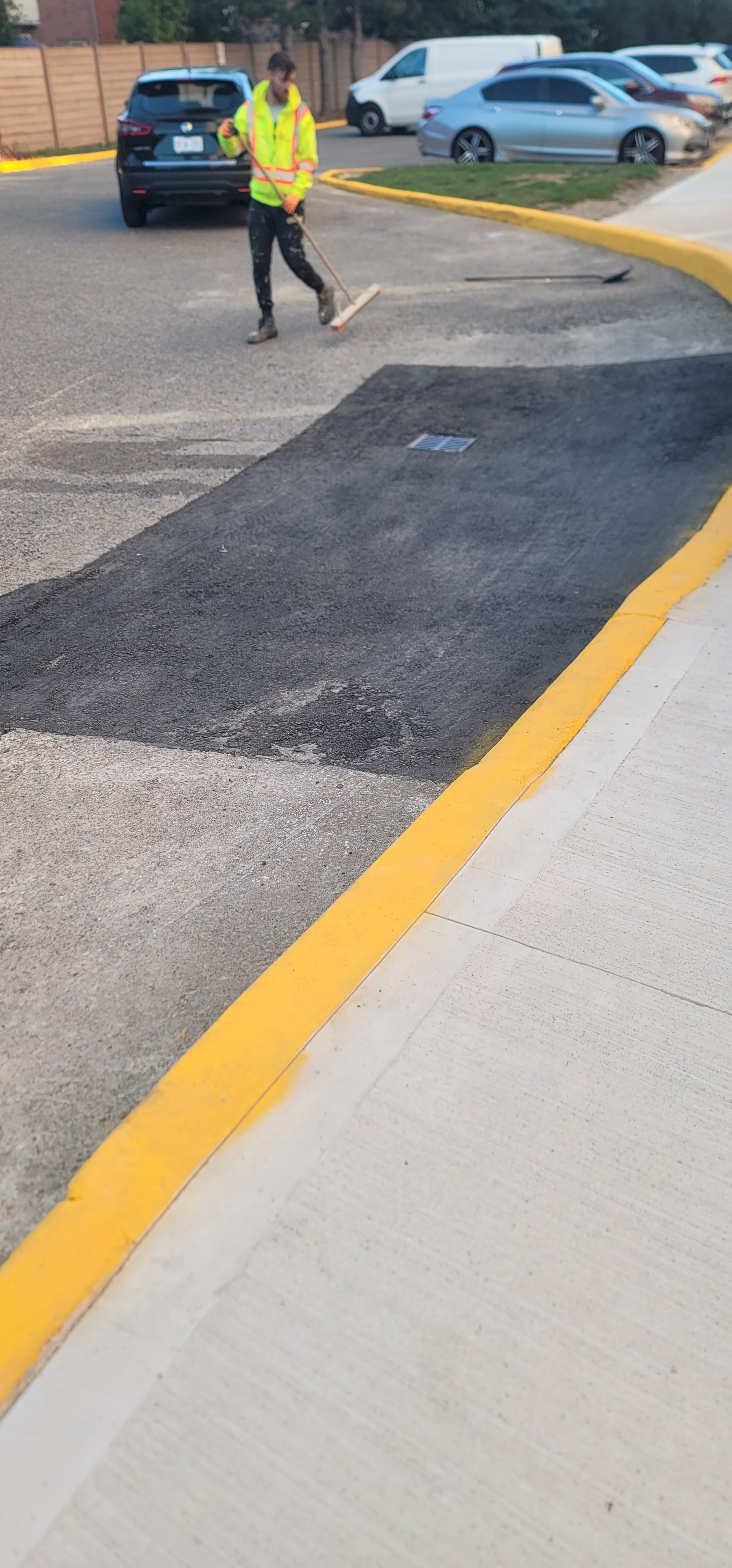 Commercial Concrete Site — Active Construction