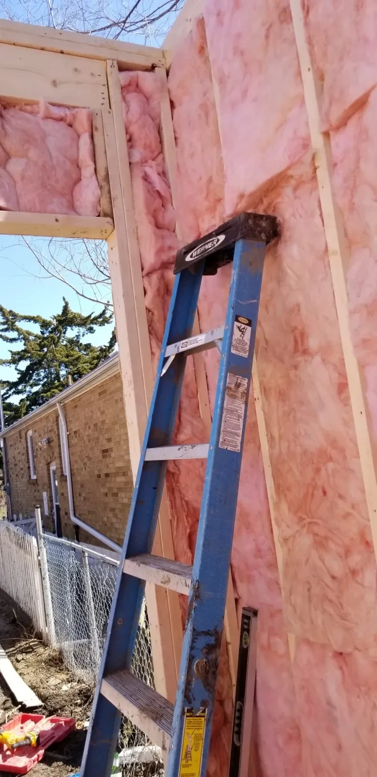 Interior Renovation — Insulation & Electrical Rough-In