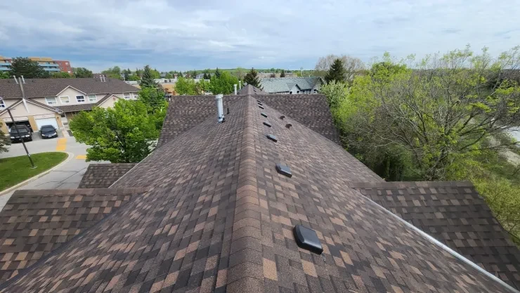 Roof Replacement — Large Residential Complex, Aerial View