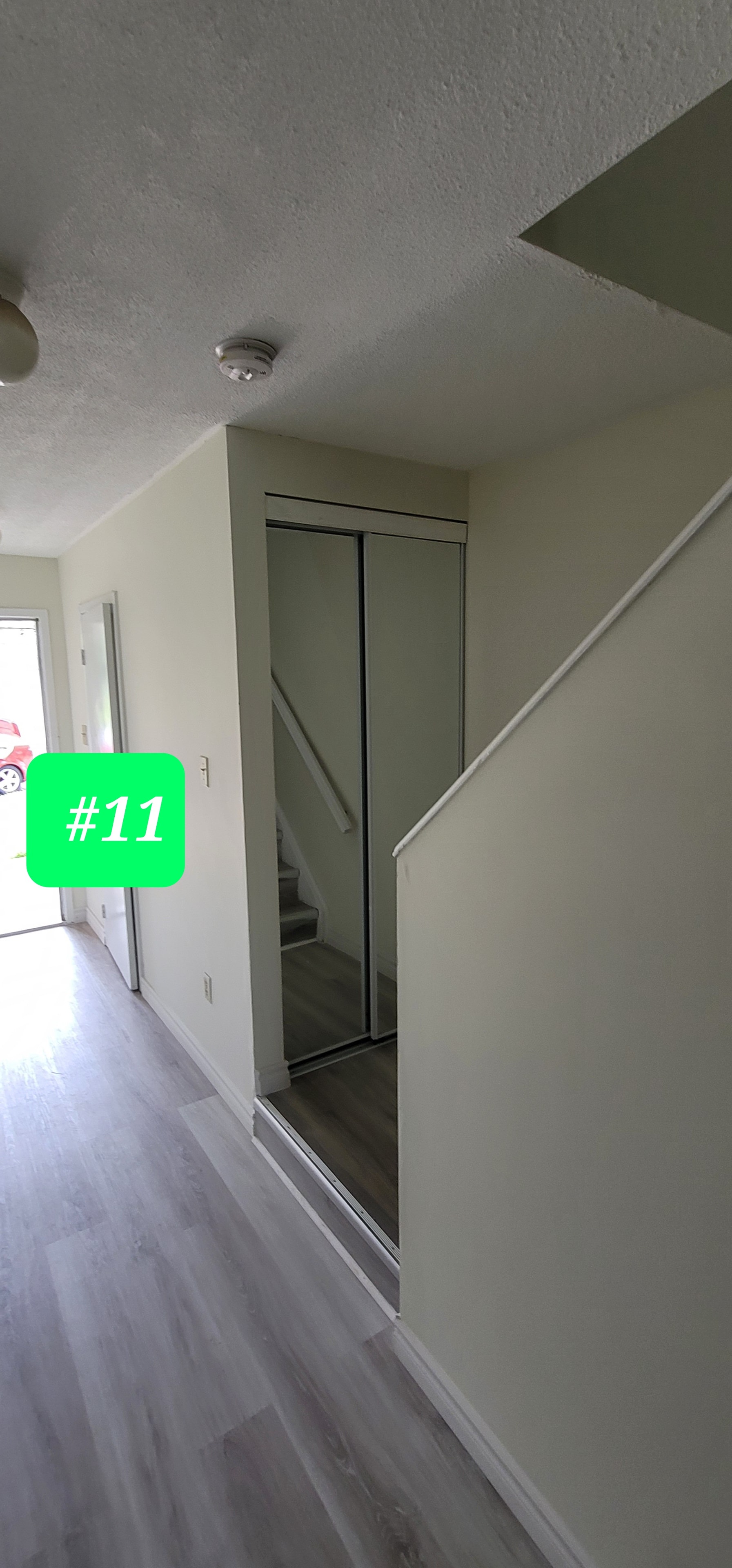 Unit #11 — Hallway & Closet Renovation, New Vinyl Plank Flooring